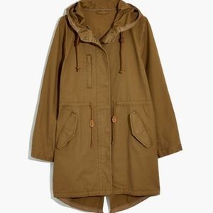 MADEWELL Fishtail Anorak In Classic Desert